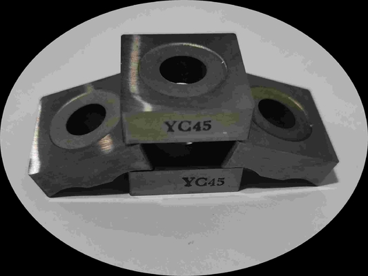 ابزار تراش کاربید سیمانی CNC WC Co YC45 برای تراشکاری صورت